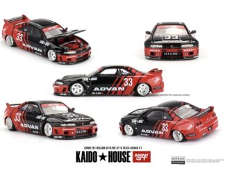 Mini GT Kaido House Nissan Skyline GT-R R33 ADVAN #191